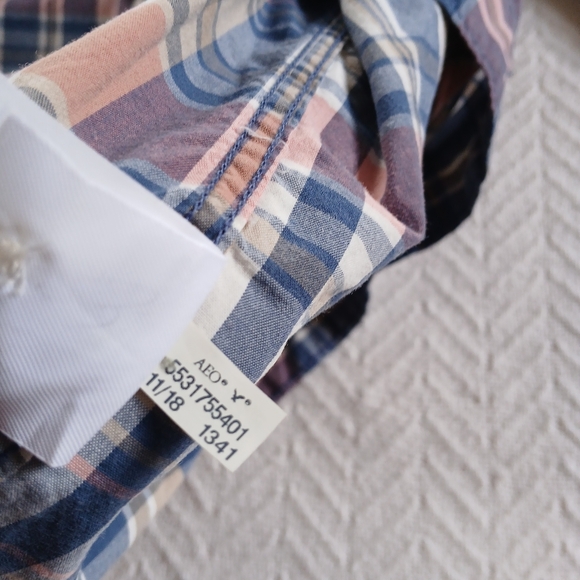 aeo ♡ flannel button down american eagle - Picture 9 of 10